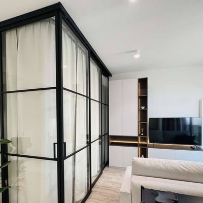 Аренда современной 2-комнатной квартиры, 36 м², комплекс Towarowa Towers, район Воля, Варшава, Польша